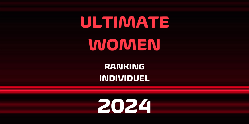 Ranking Women 2024 BPA Championnat national