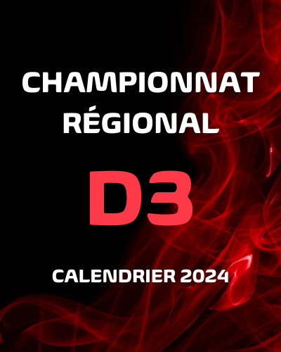 calendrier championnat régional BPA - D3
